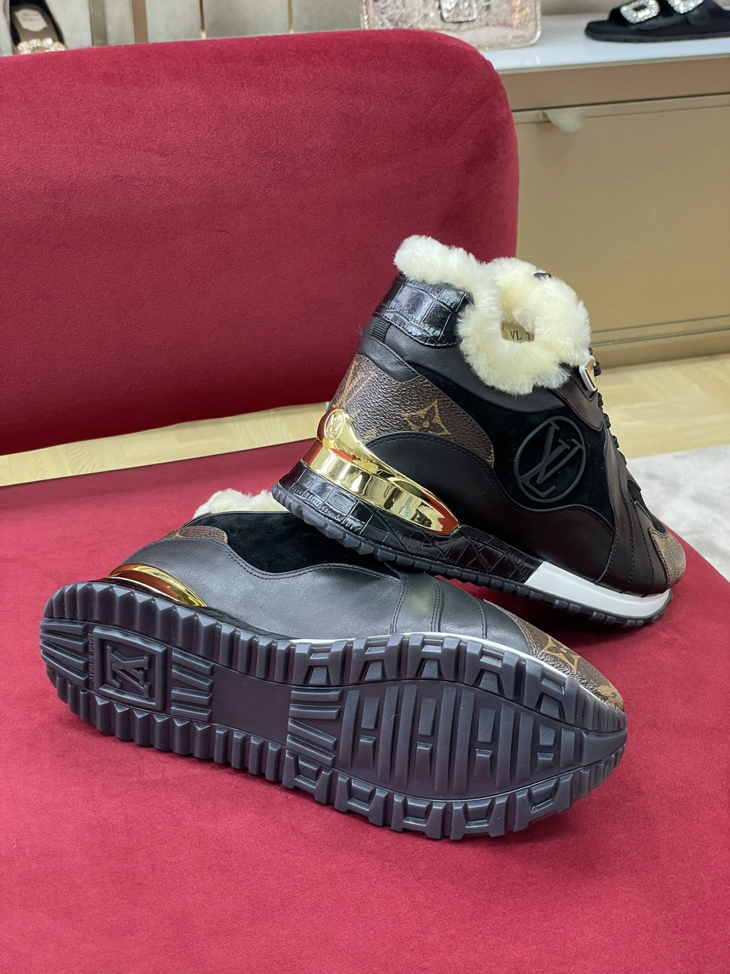 OOBB— 1A98L0 run away 6.5cm Thick soles item:C-X158B1652